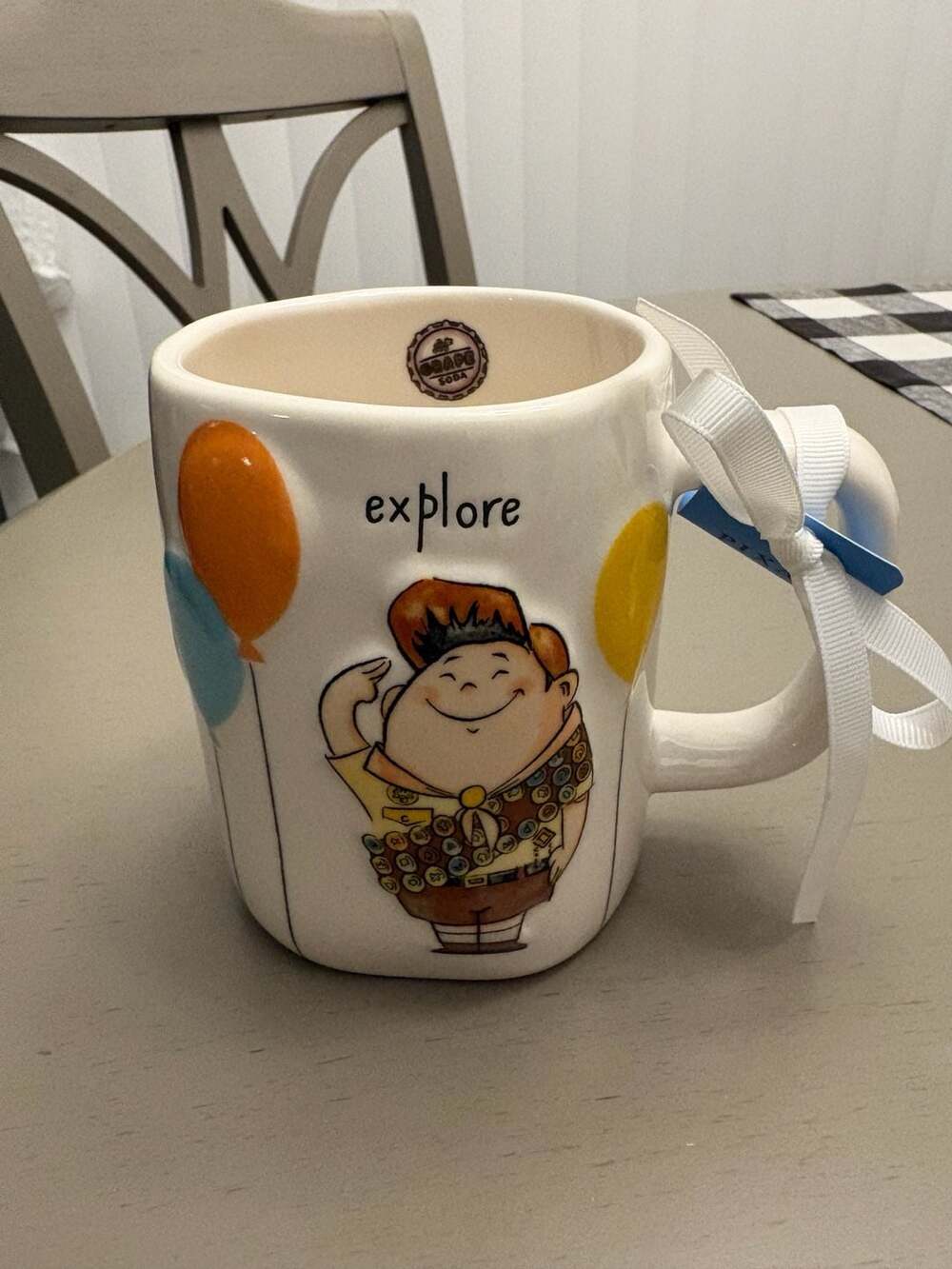 Rae Dunn Disney Pixar Up Wilderness Explorer Coffee Mug